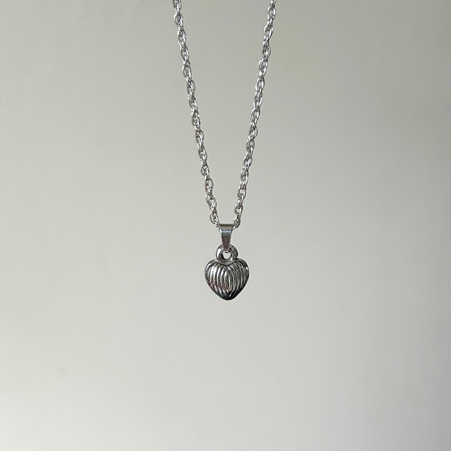 woven heart necklace