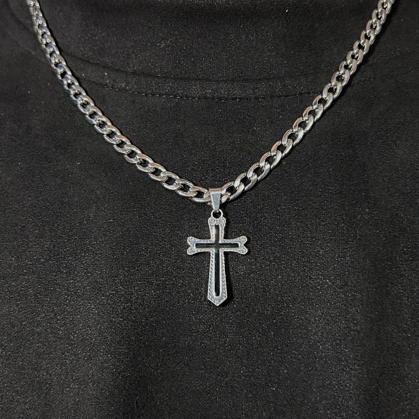midnight cross necklace