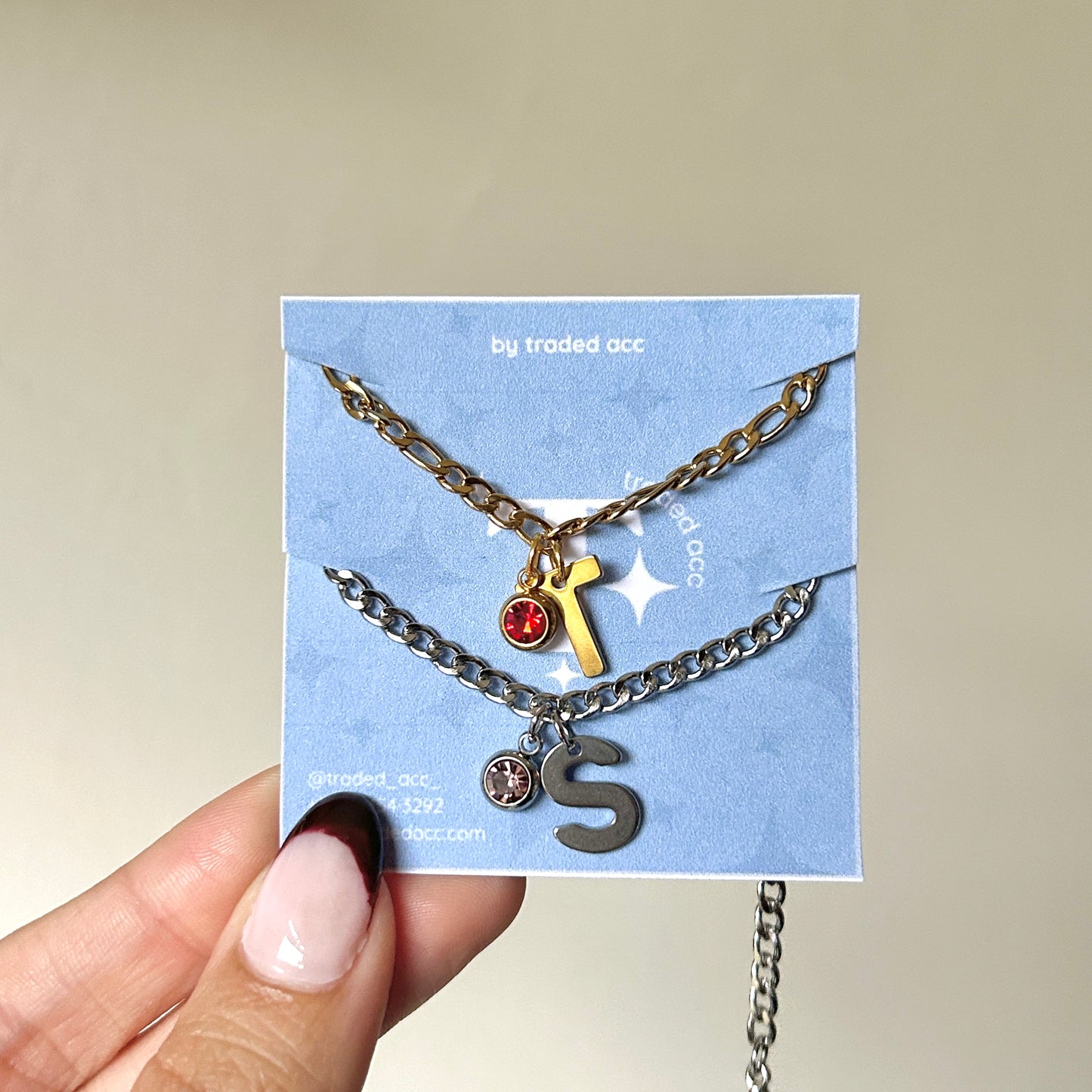 letter love bracelet