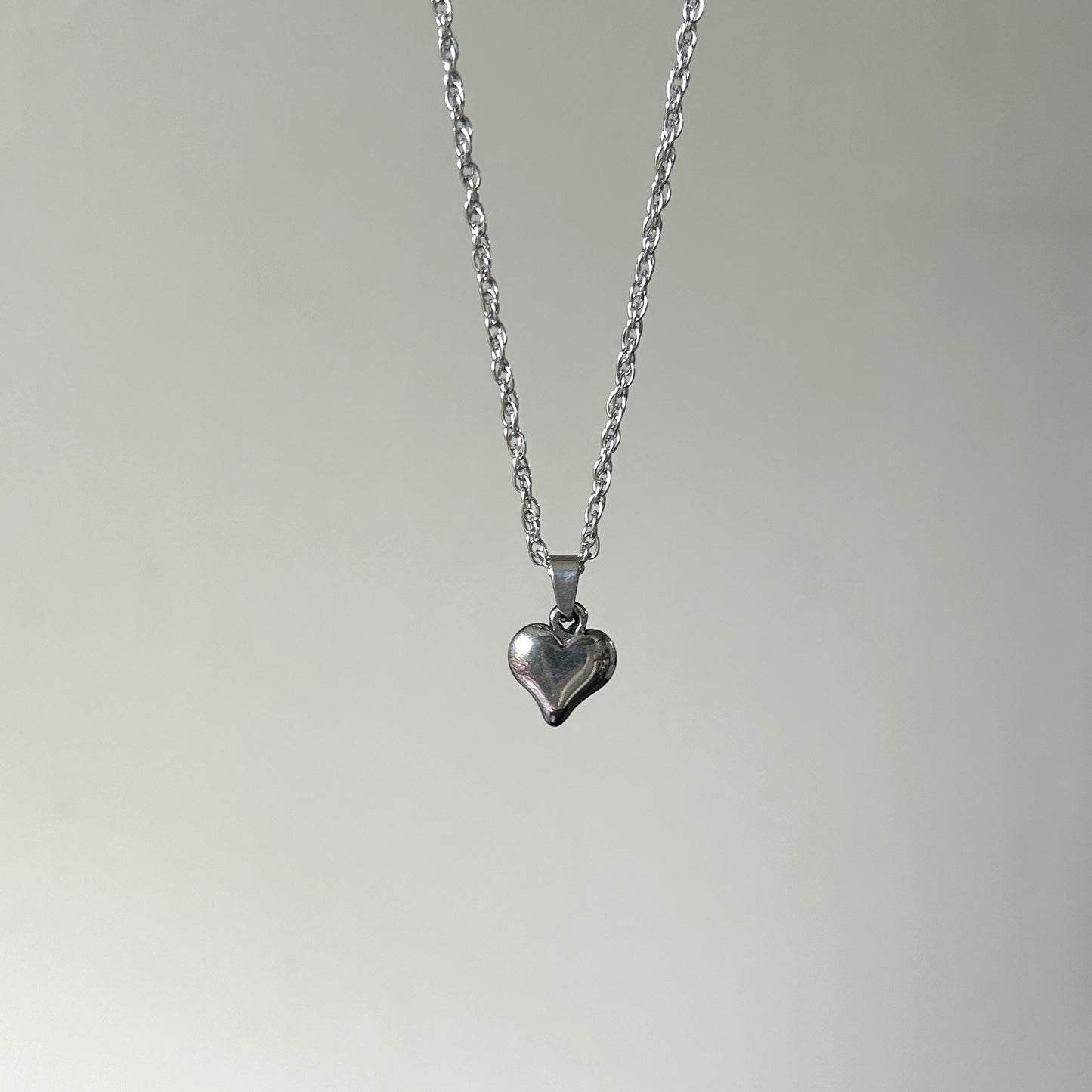 baby heart necklace