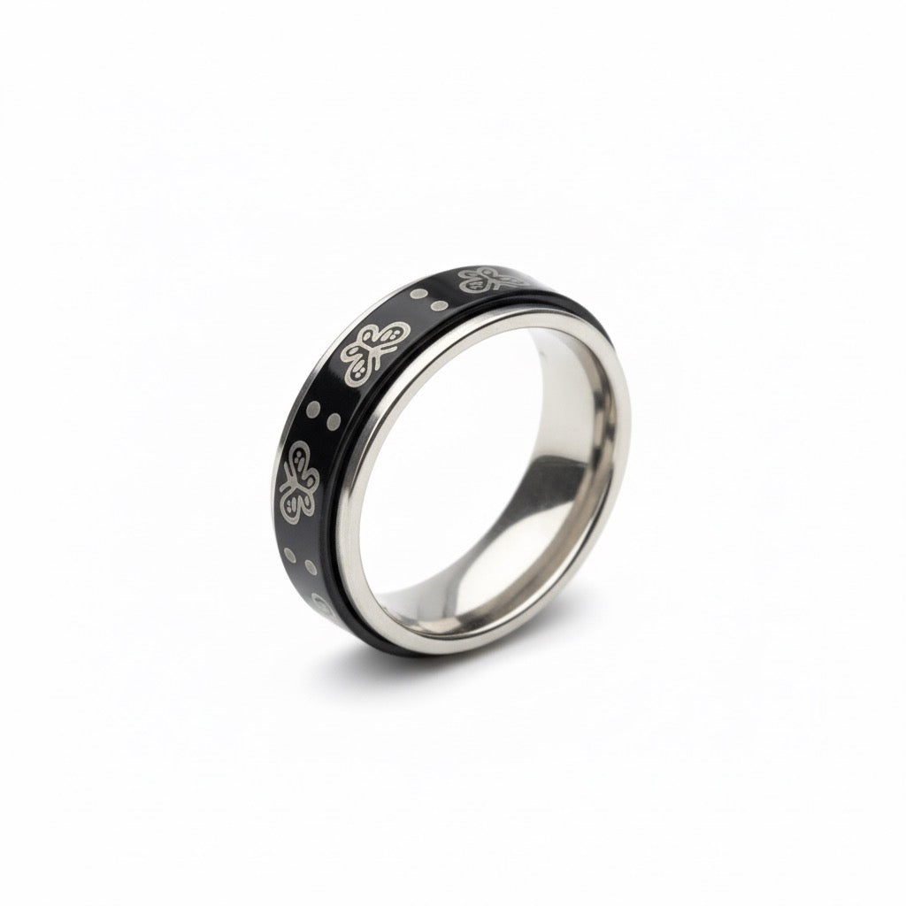 butterflies anxiety ring