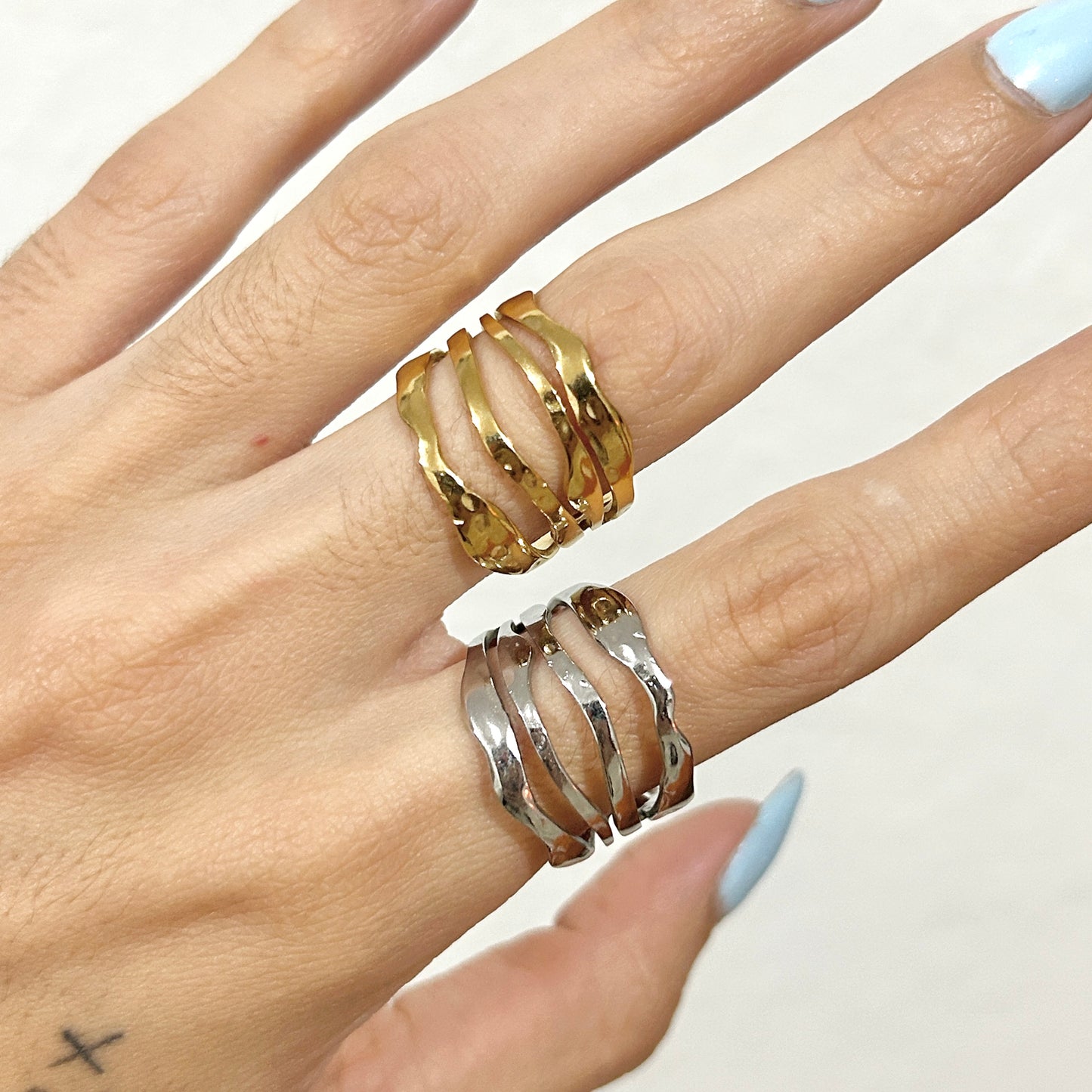 criss cross ring