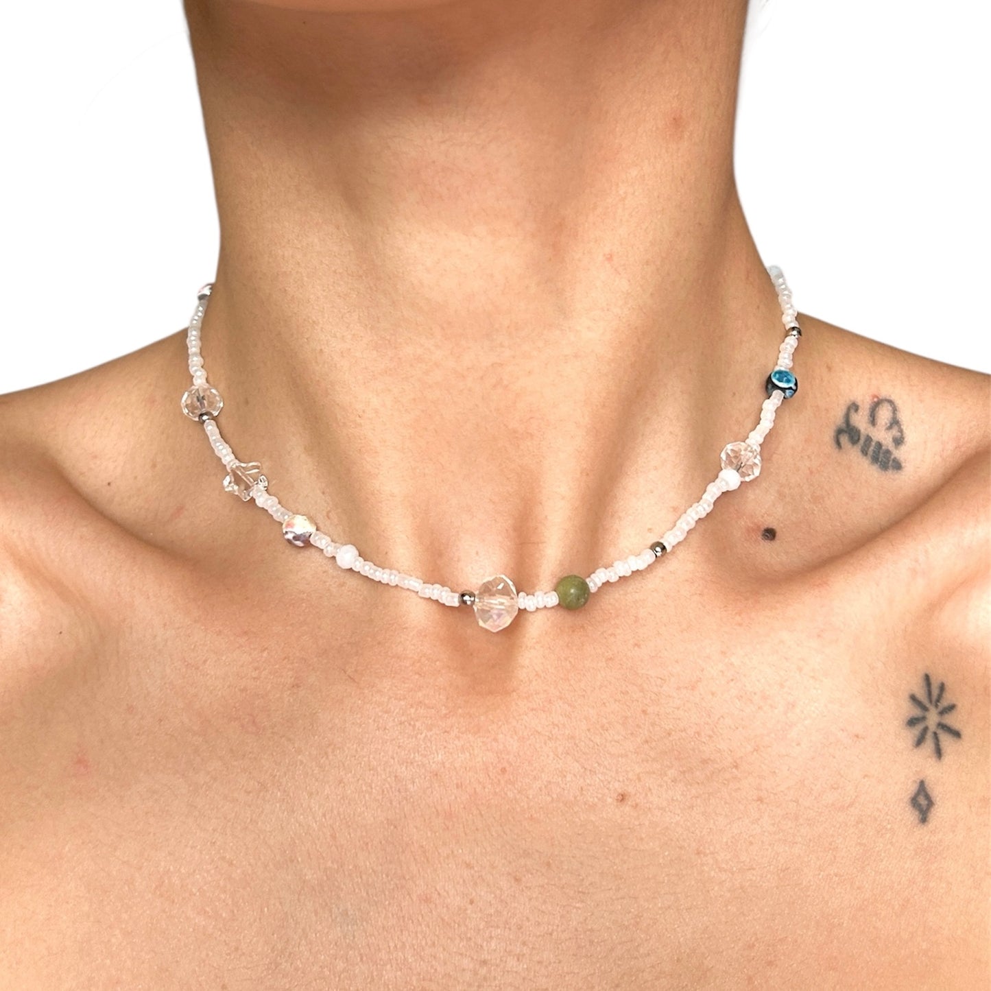 Whispers of Glass Necklace