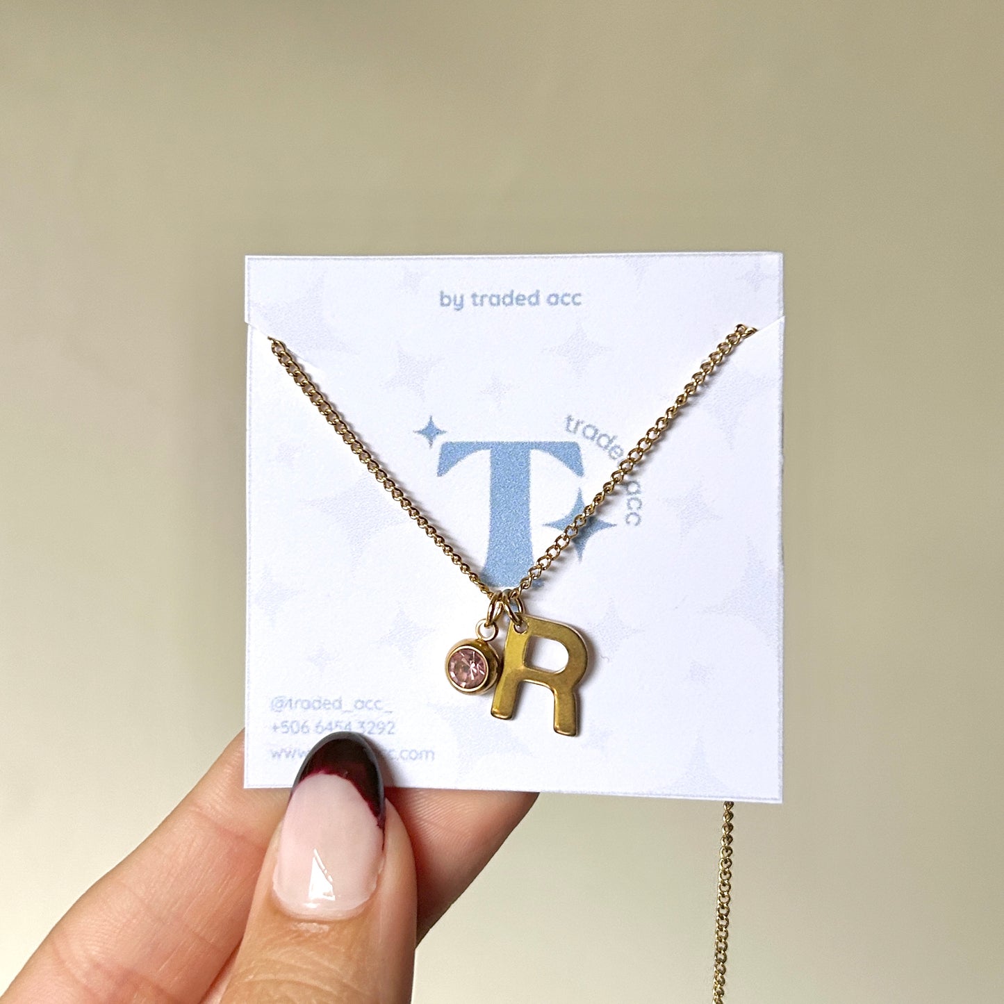 only one necklace
