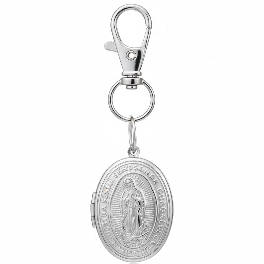 virgen maría keychain