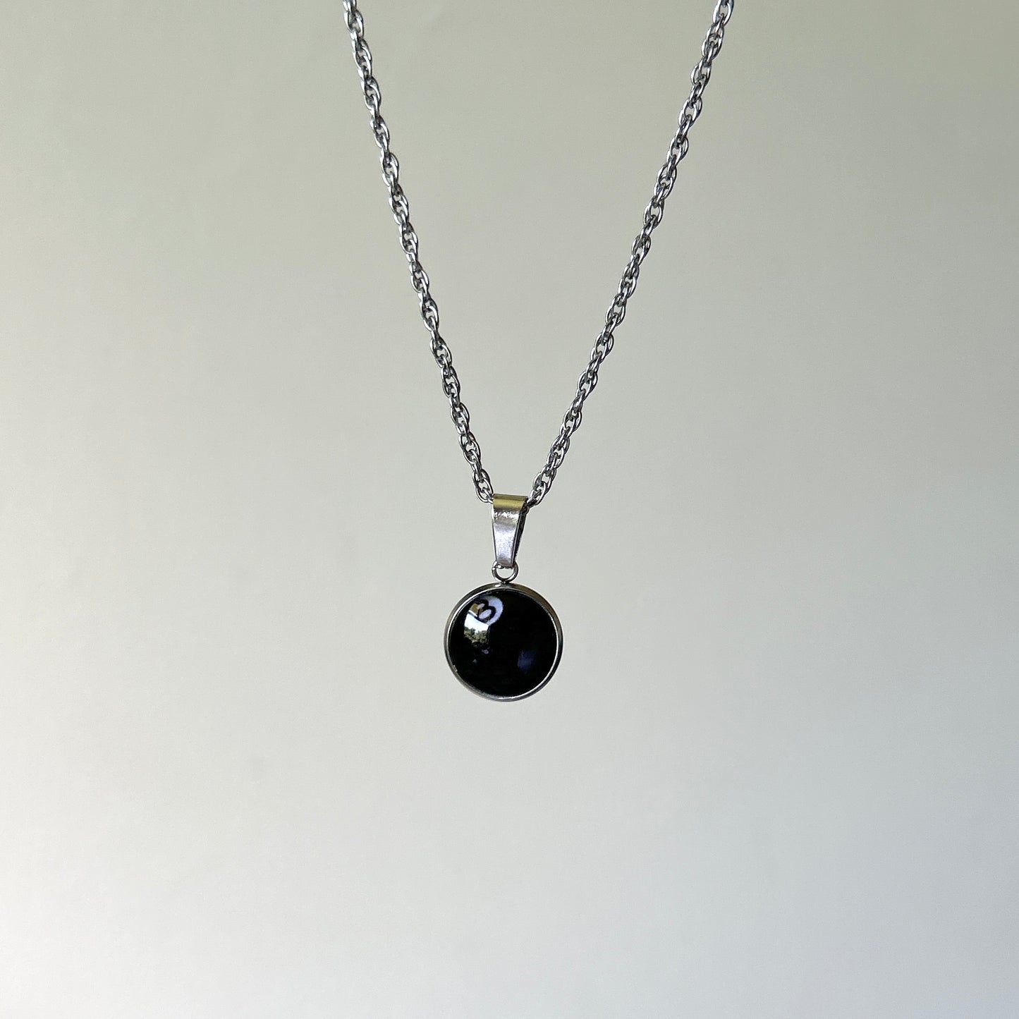eight ball necklace