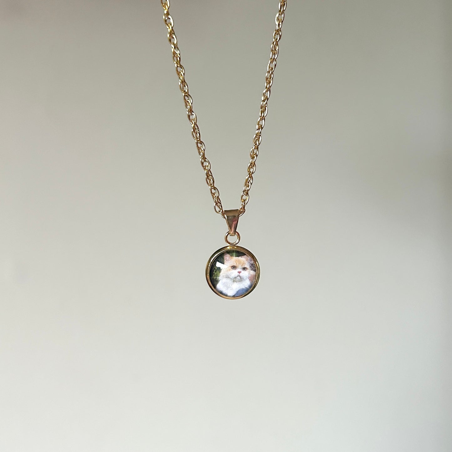 encapsulated necklaces (customizable image)