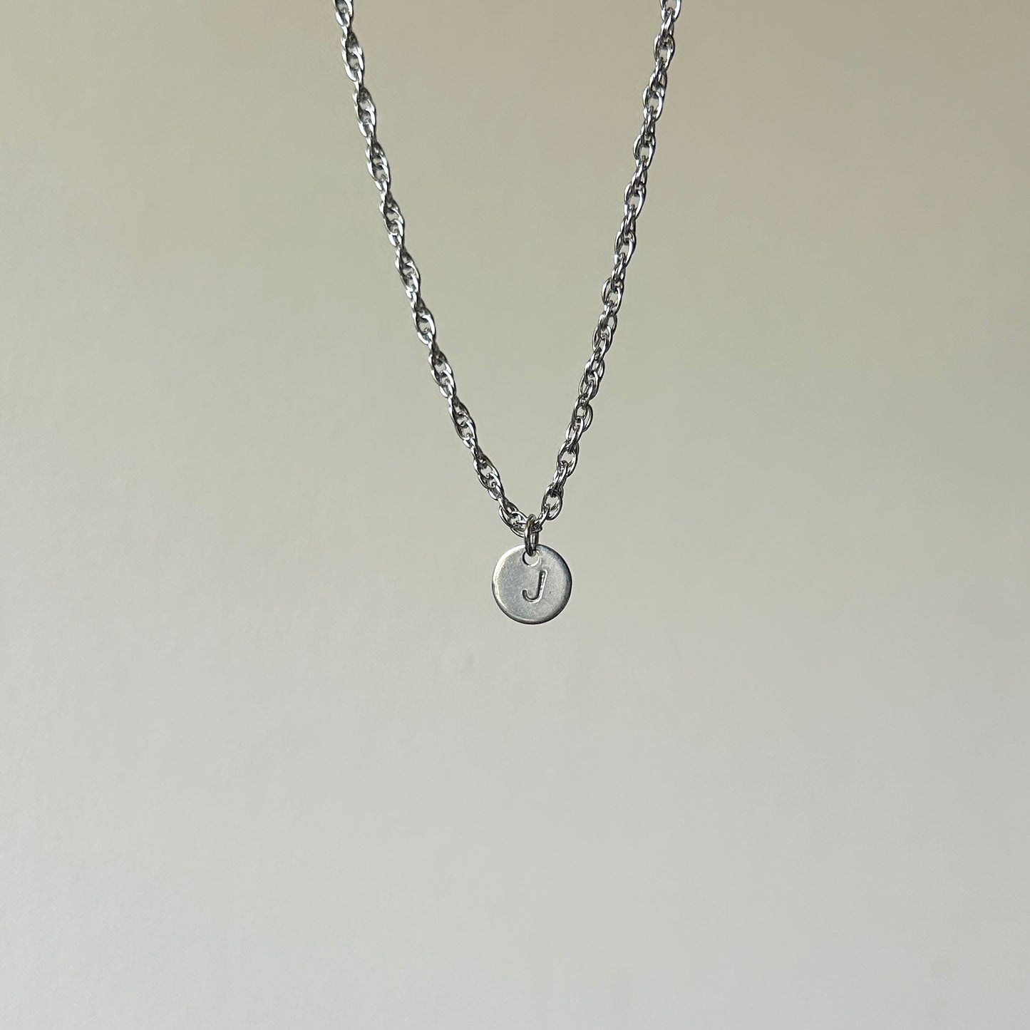 stamp necklace