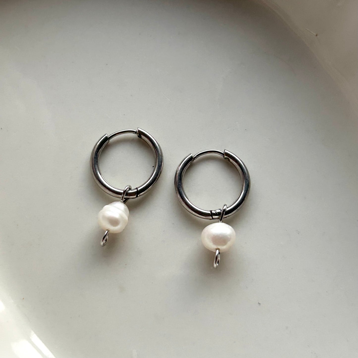 pearly hoops