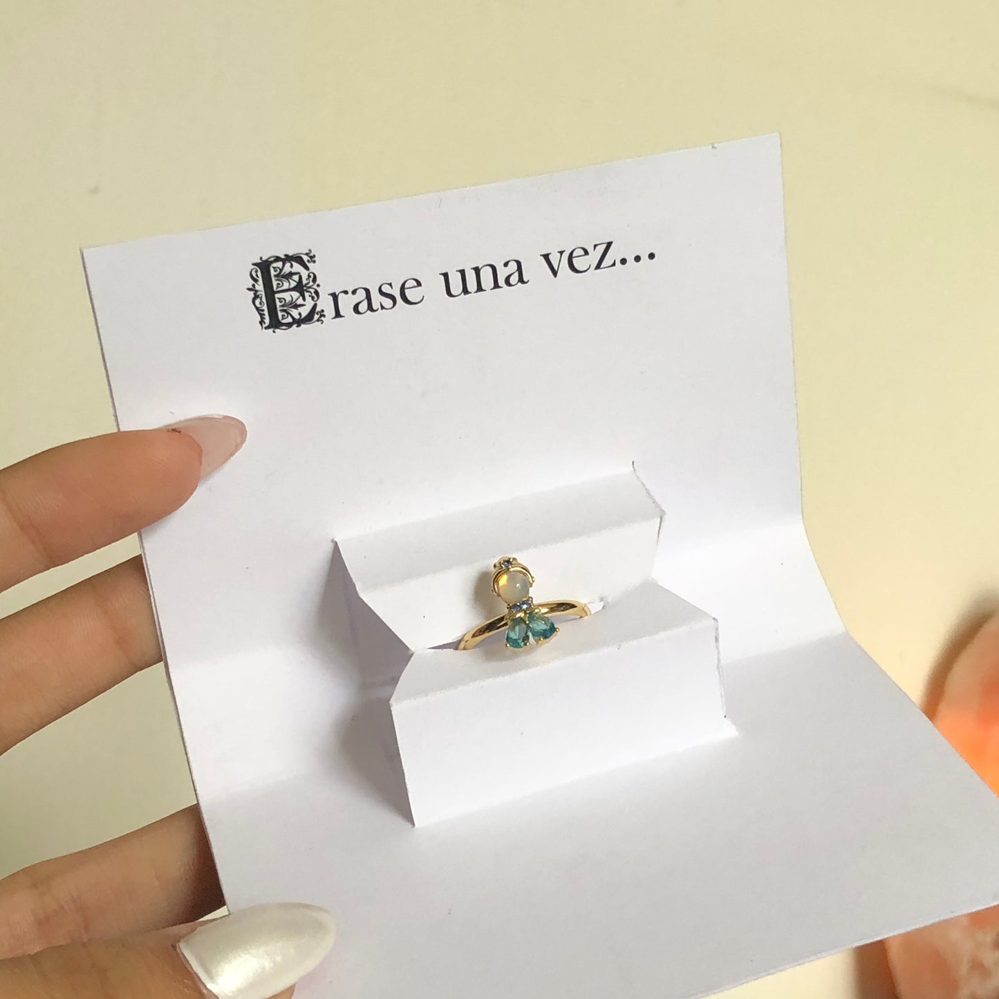 “Cinderella” ring