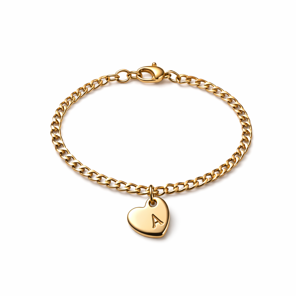 petite heart bracelet