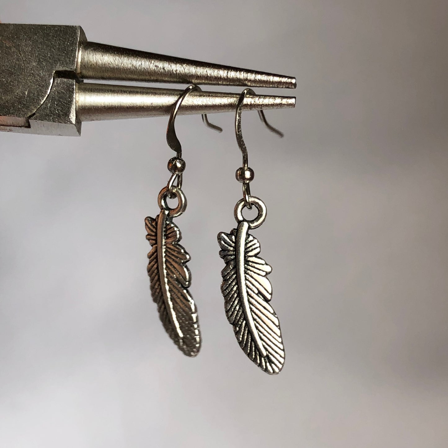 feather earrings