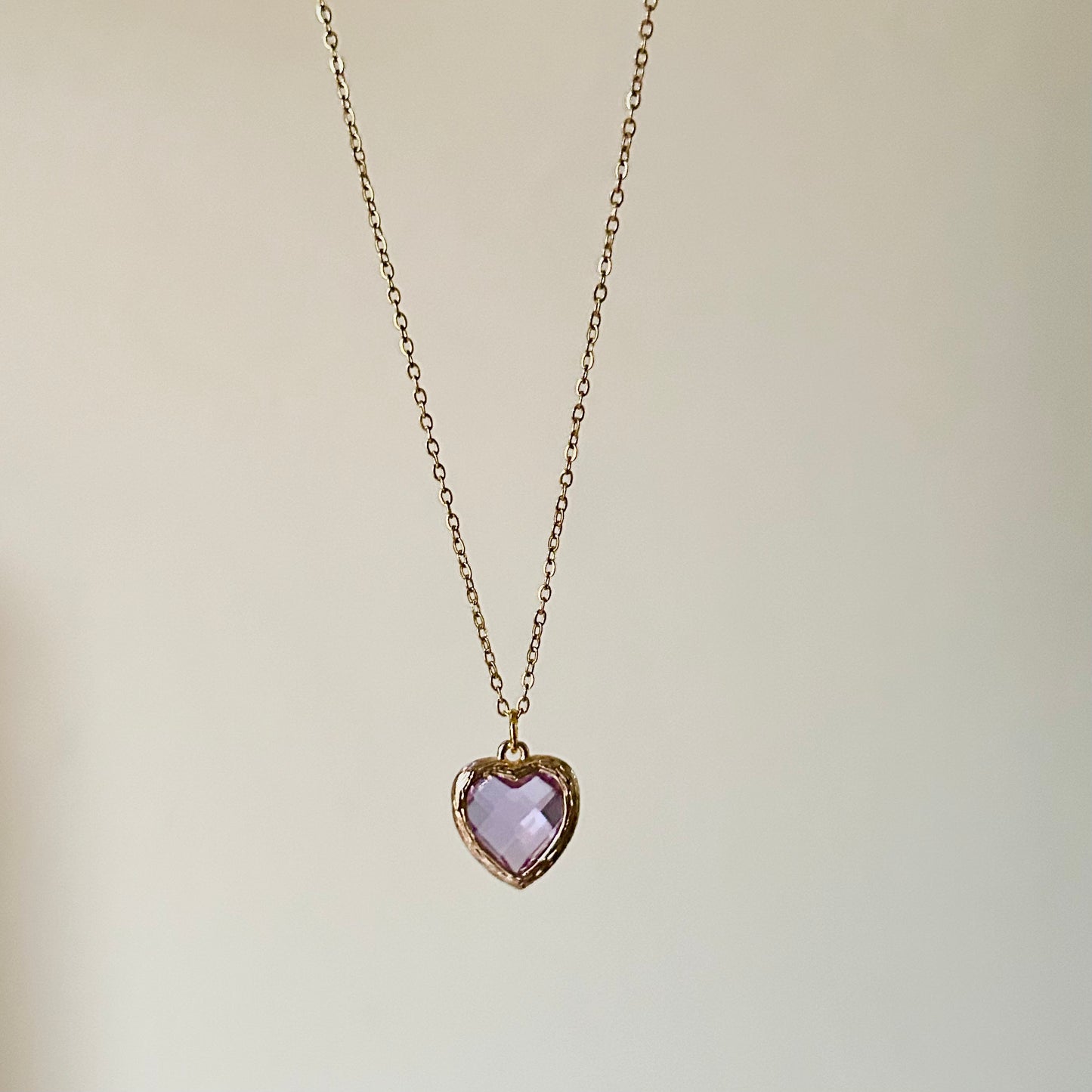 taro crystal necklace