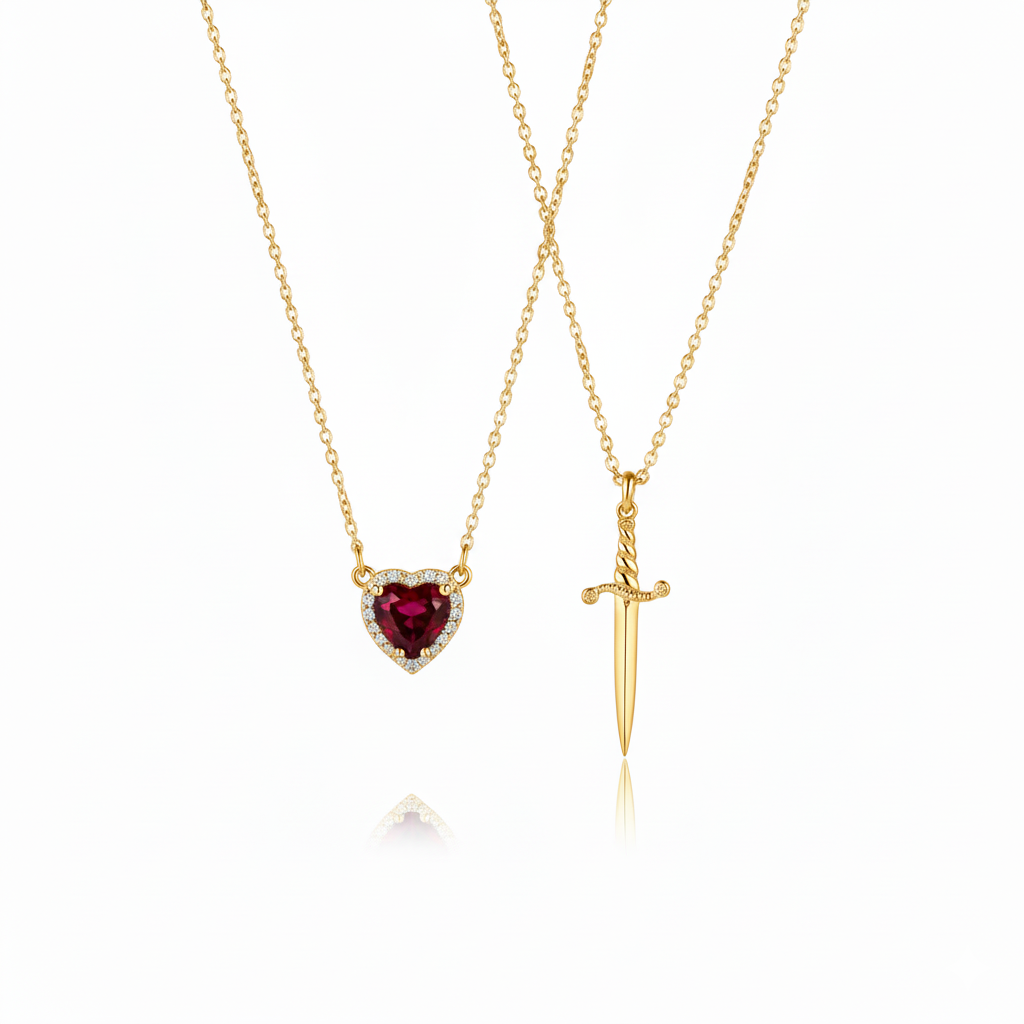 heartbreaker matching necklaces (preventa)
