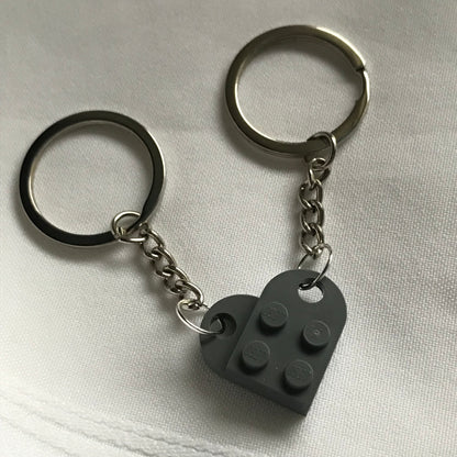 lego heart keychains