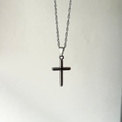 ethereal cross necklace