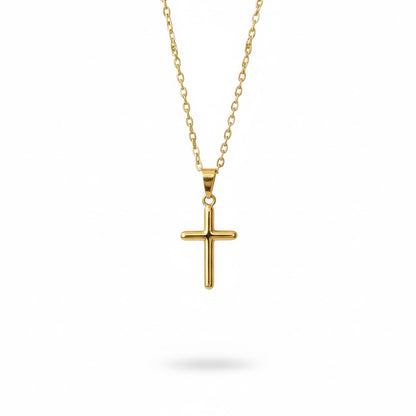 ethereal cross necklace