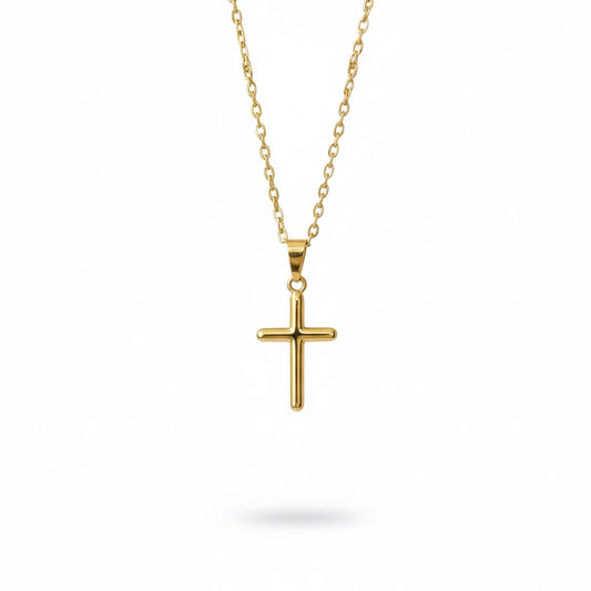 ethereal cross necklace