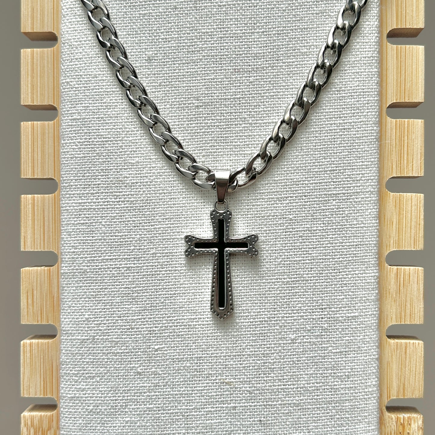 midnight cross necklace