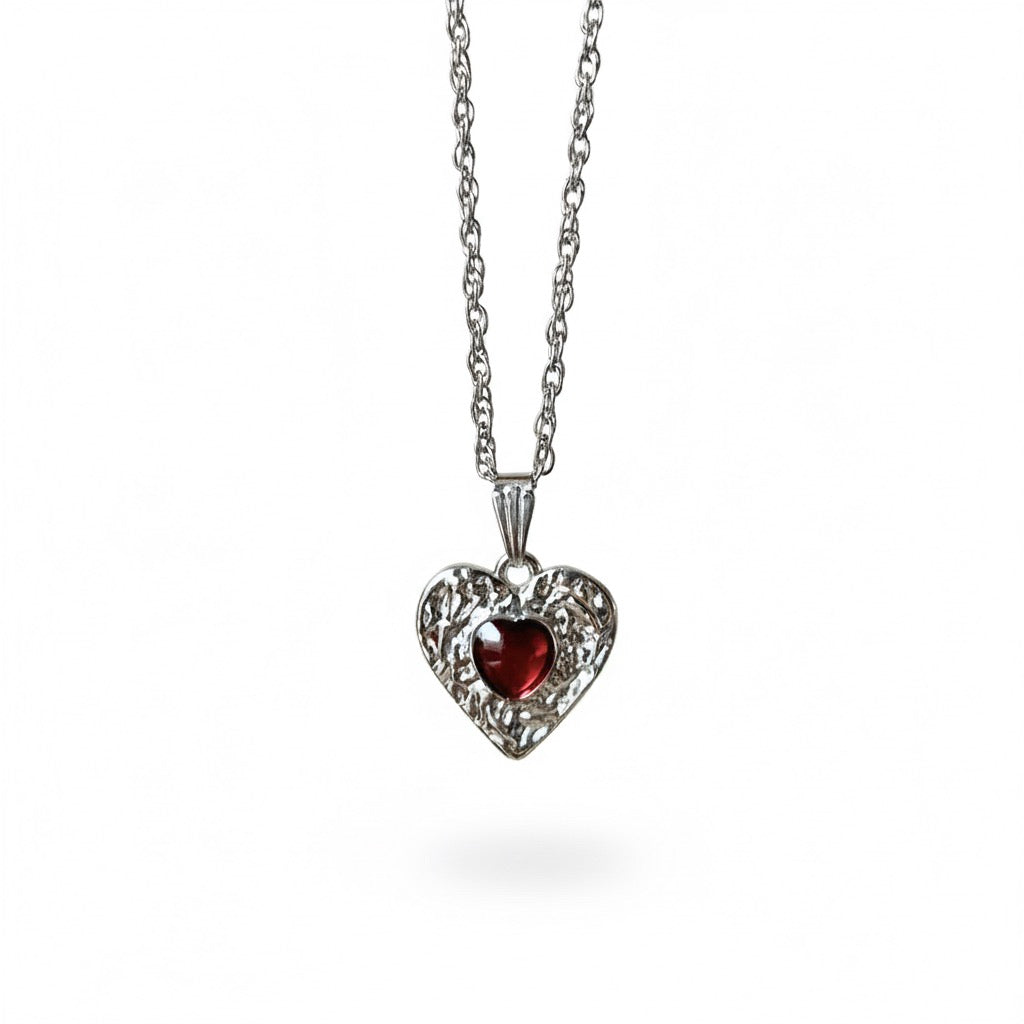 red romance necklace
