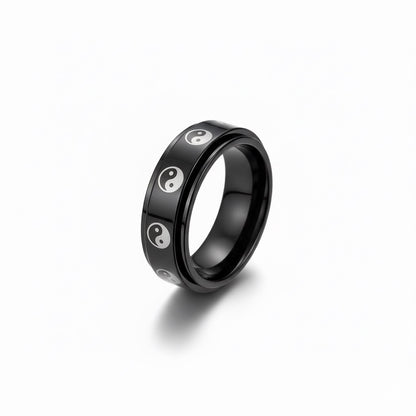 yin yang anxiety ring