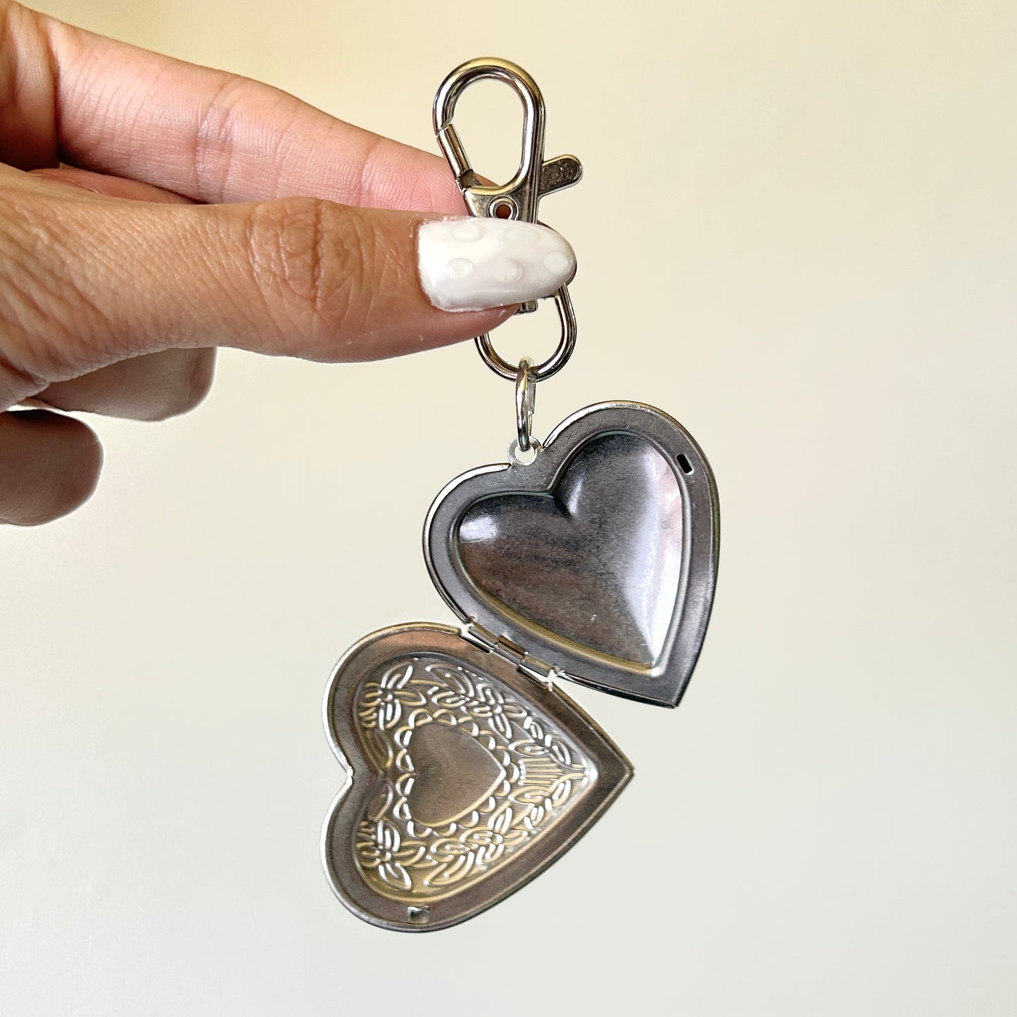 big heart keychain