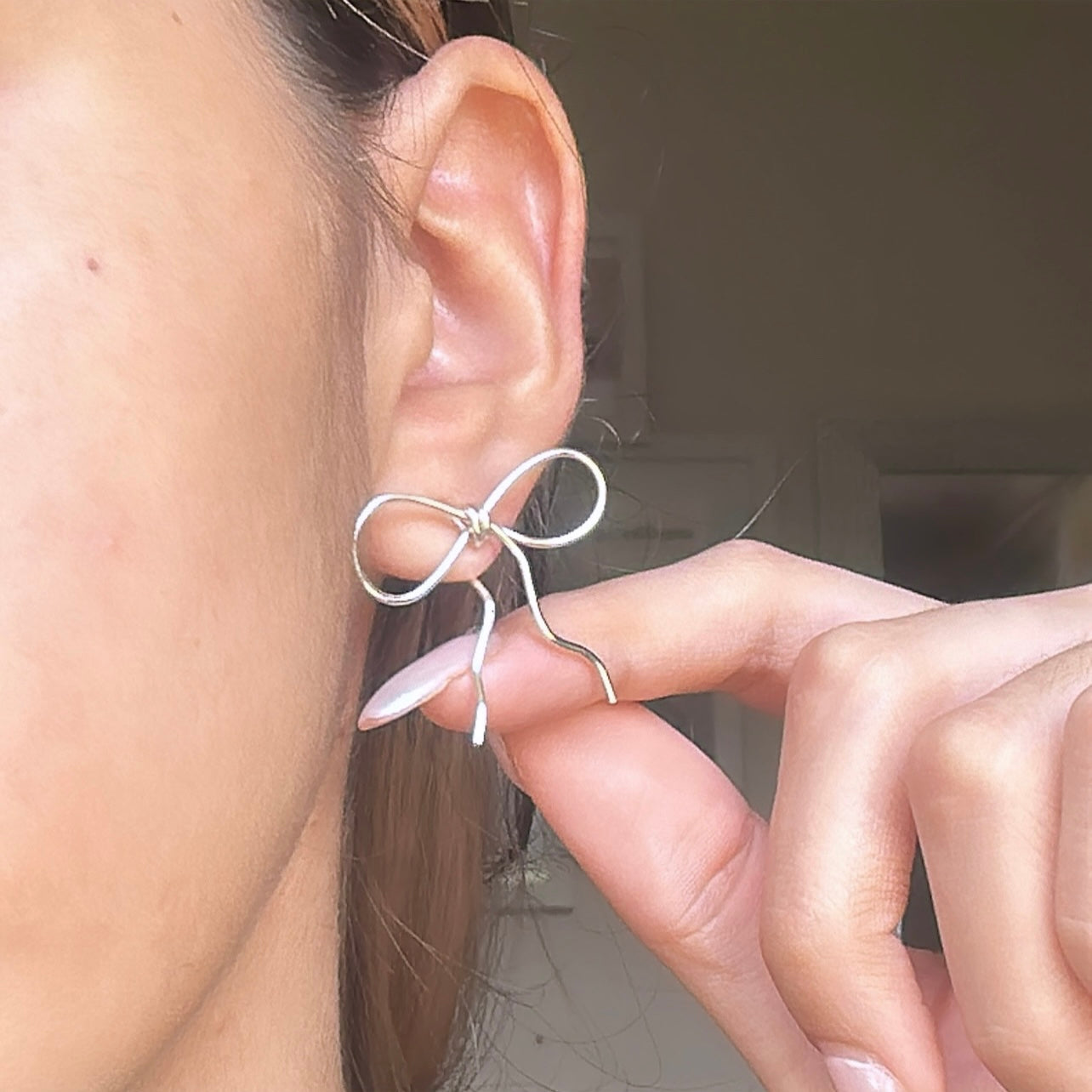 my bows earrings