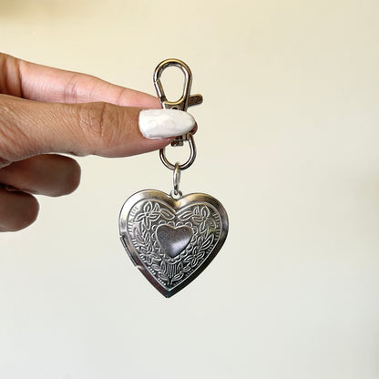 big heart keychain