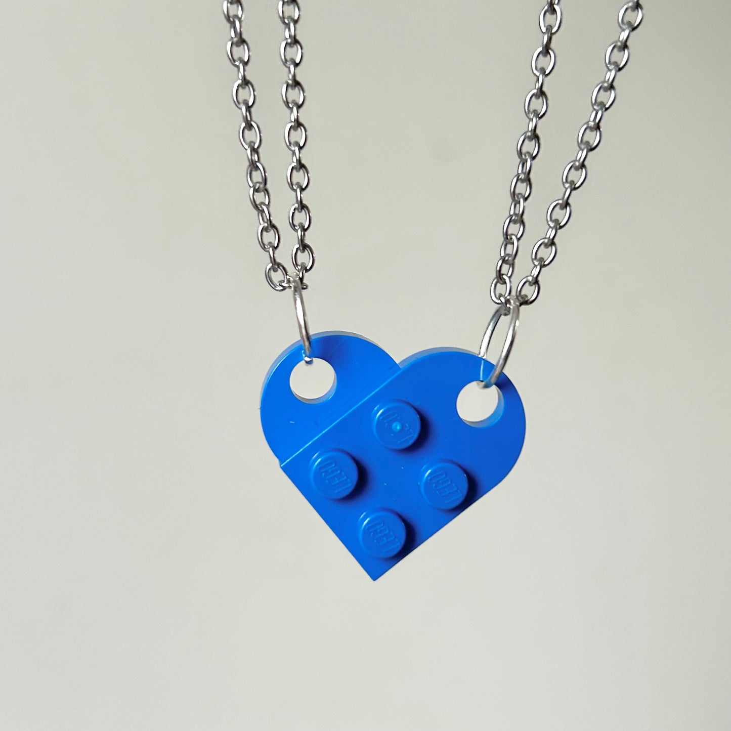 lego heart necklaces