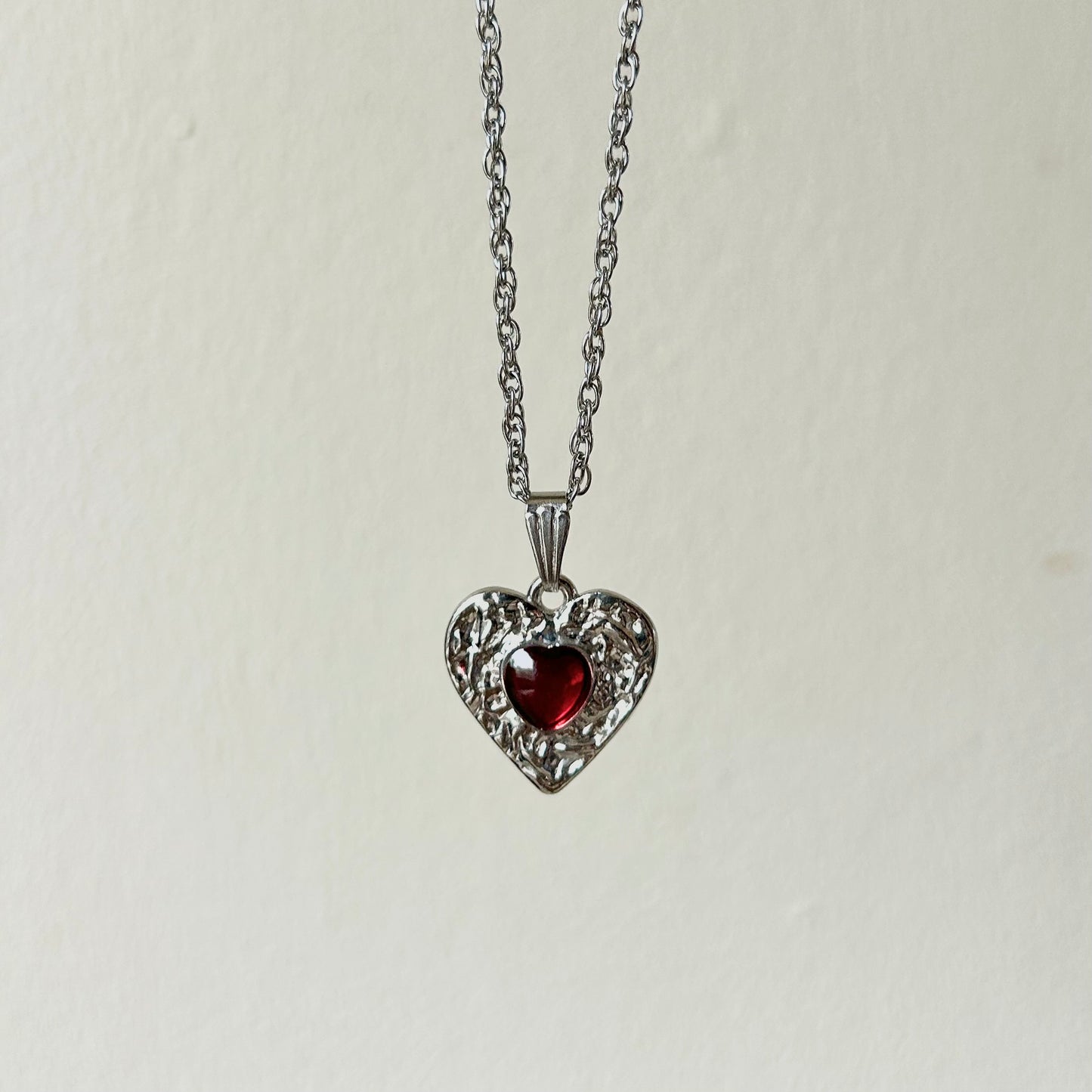 red romance necklace