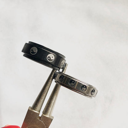 yin yang anxiety ring