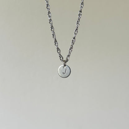 stamp necklace
