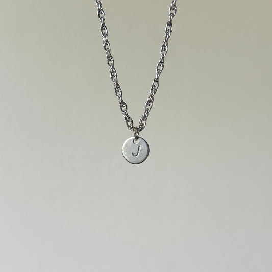 stamp necklace