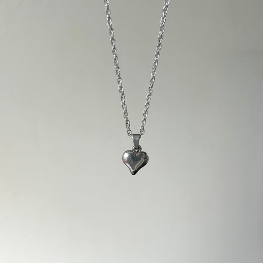 baby heart necklace