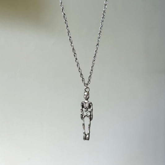 skeleton necklace