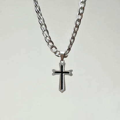 midnight cross necklace