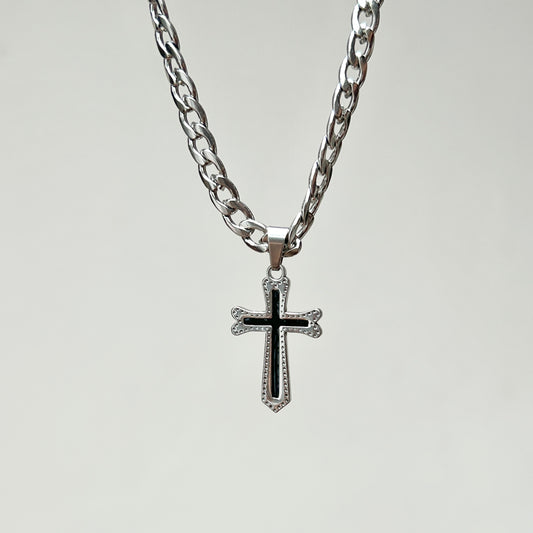 midnight cross necklace