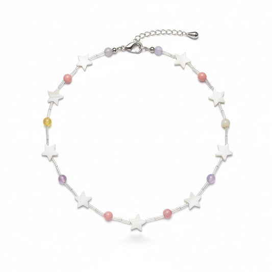 seashell starry necklace