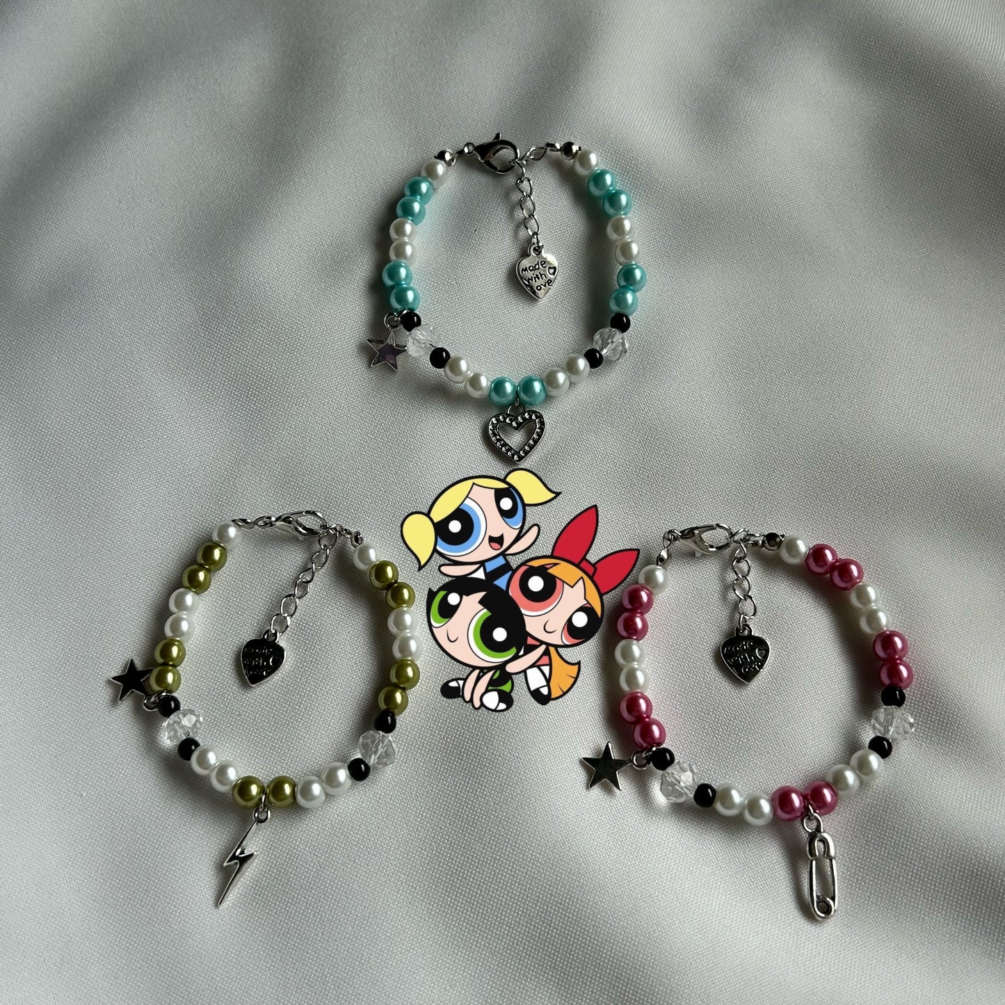 the powerpuff girls bracelets