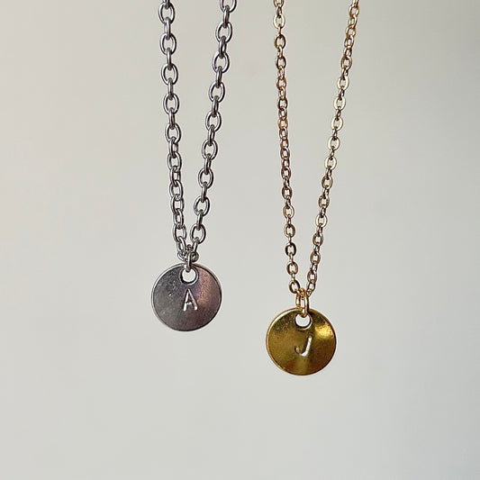 stamp necklaces