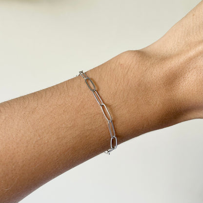 silver bracelet