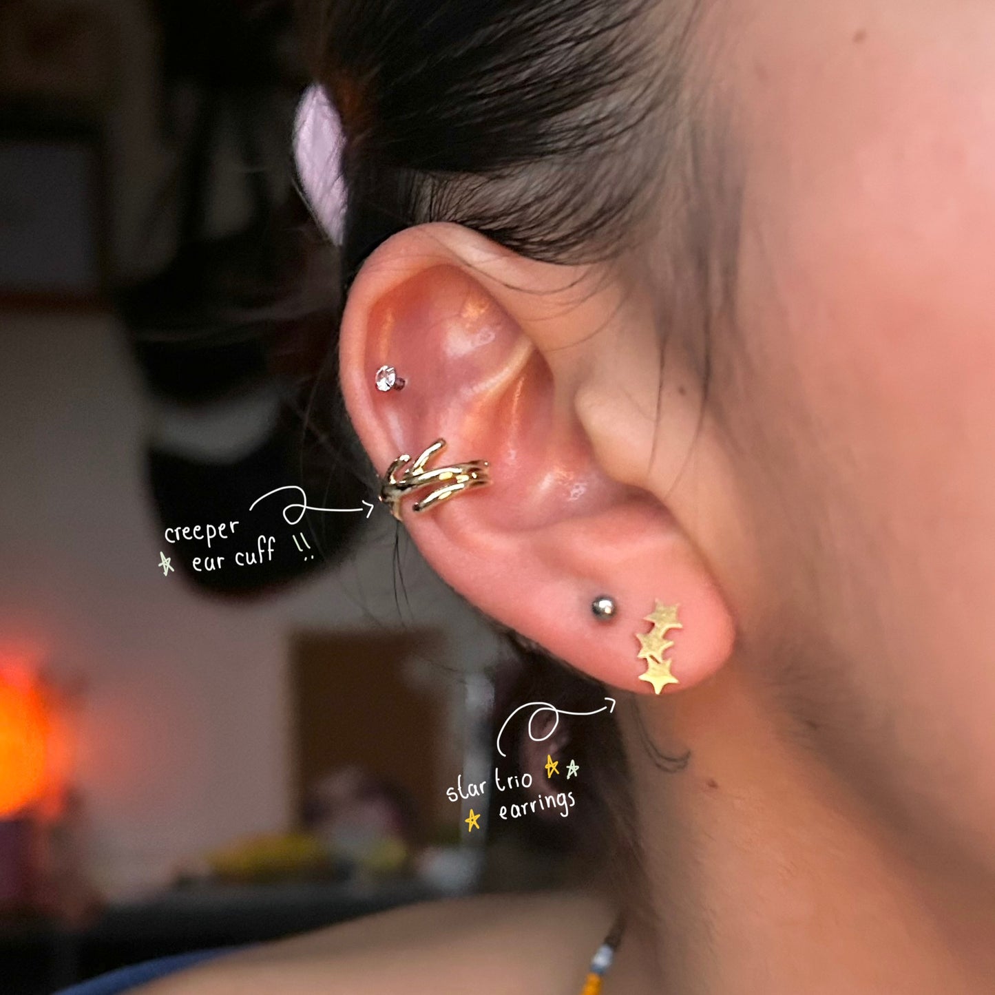 creeper ear cuff