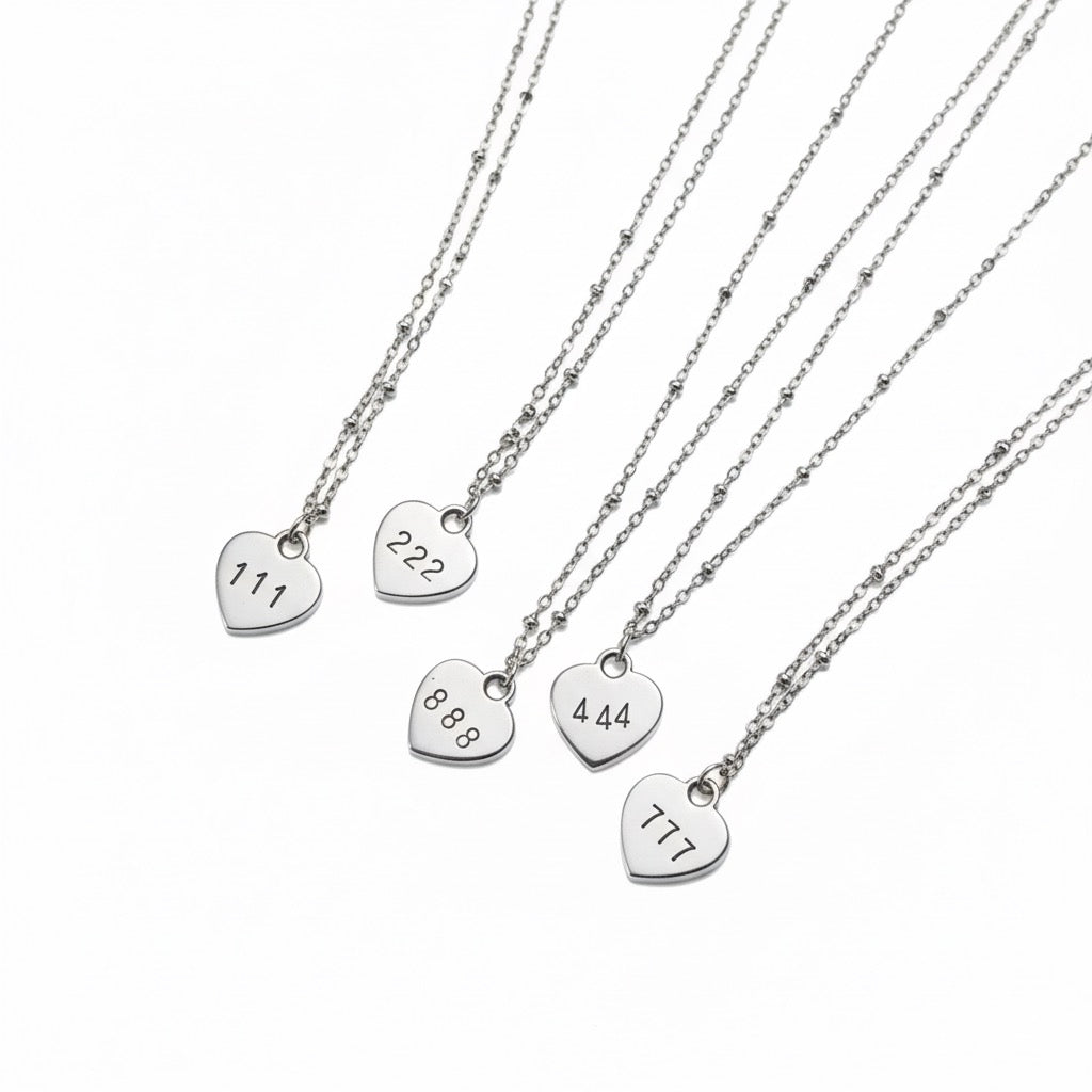 angel numbers necklace