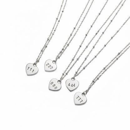 angel numbers necklace