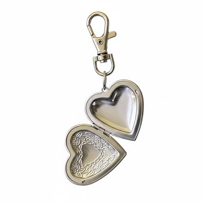 big heart keychain