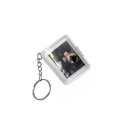 mini photo album keychain