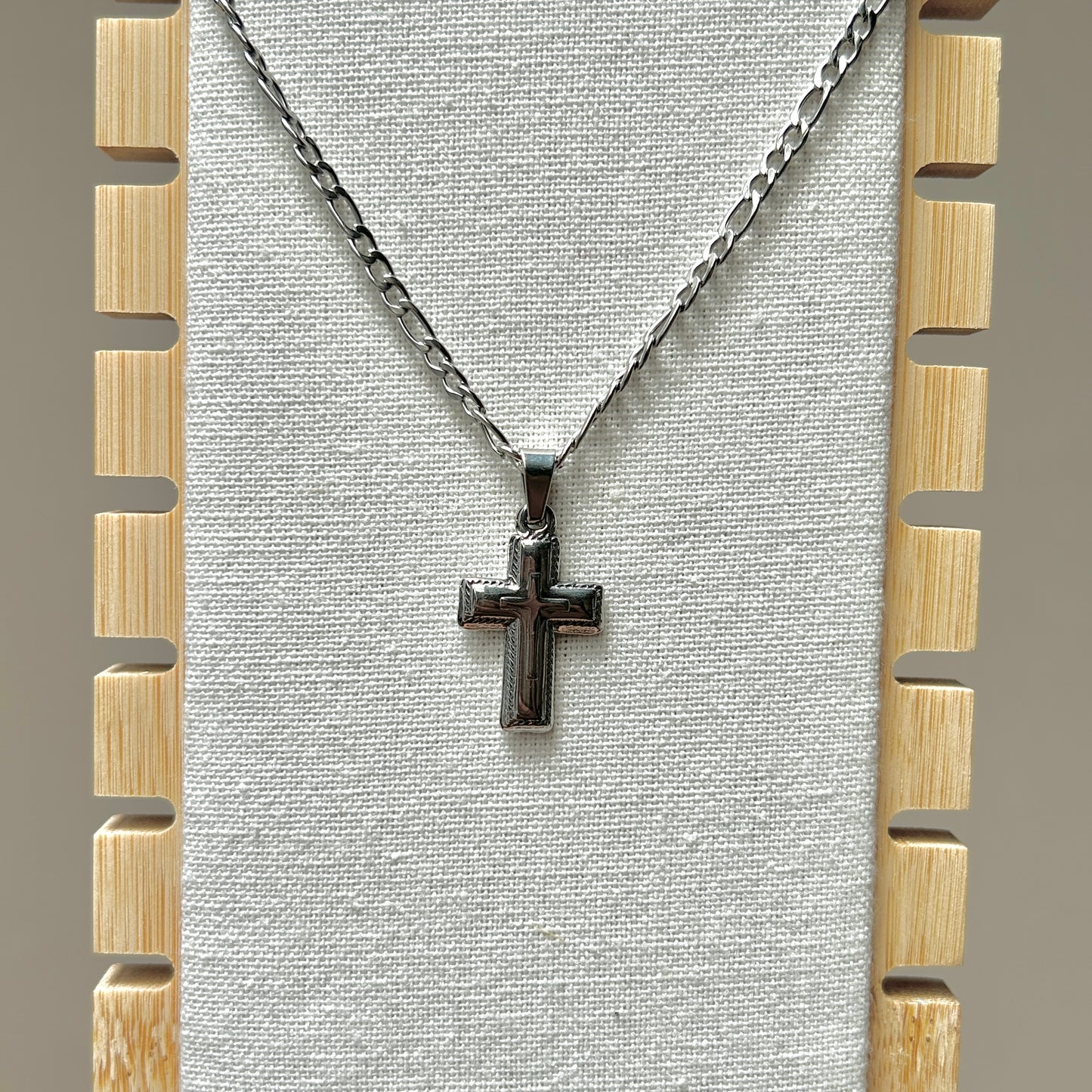 pure cross necklace