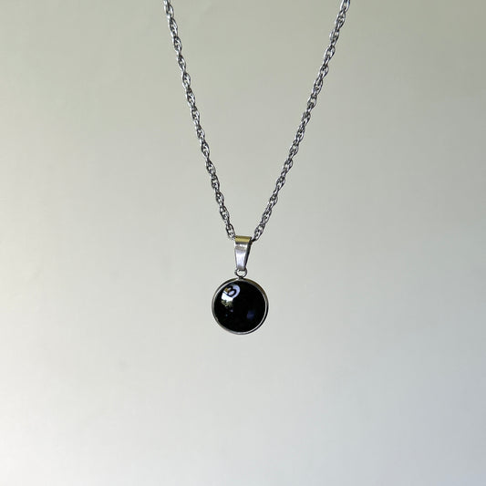 eight ball necklace