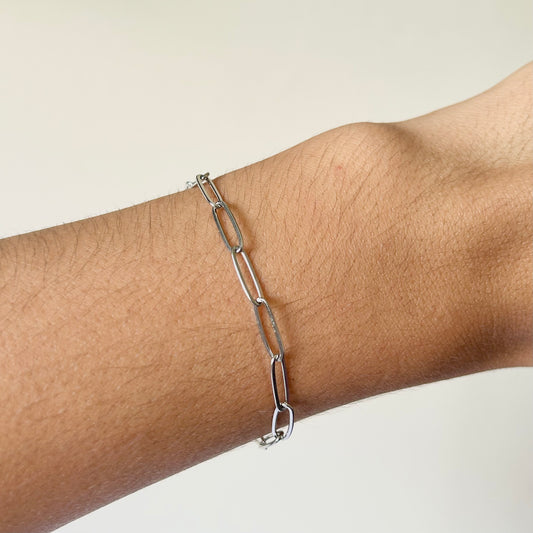 silver bracelet