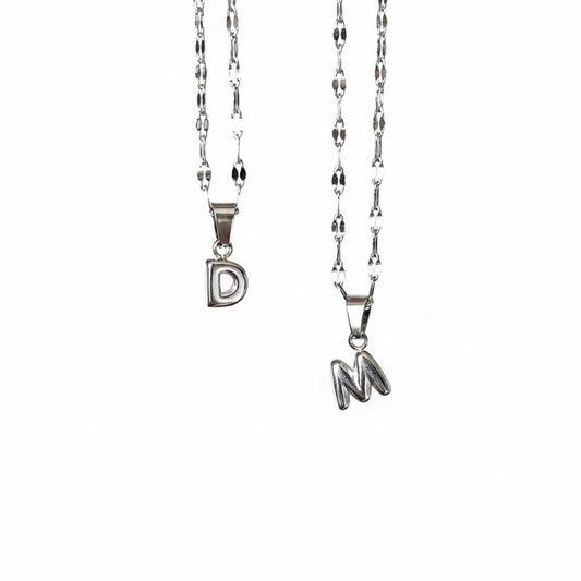 bubble letter necklace (preventa)